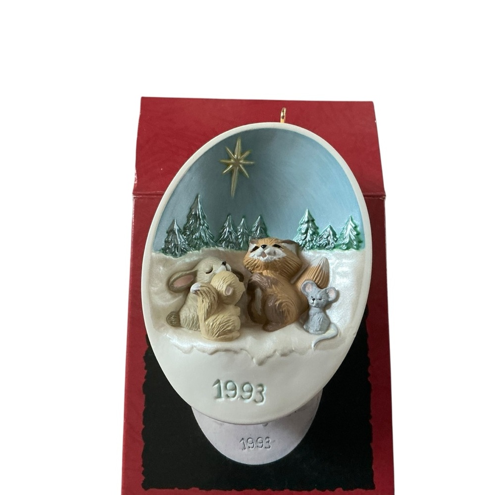 1993 vintage hallmark star of wonder Christmas Ornament